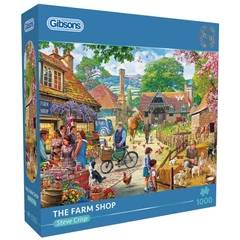 Gibsons 1000 db-os puzzle - The Farm Shop (G6458)