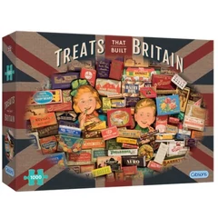 Gibsons 1000 db-os puzzle - Treats That Built Britain (G7126)