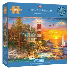 Gibsons 500 db-os puzzle - Lighthouse Island (G3147)