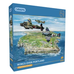 Gibsons 500 db-os puzzle - Wings Over Portland (G3161)
