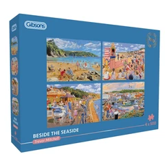 Gibsons 4x500 db-os puzzle - Beside the Seaside (G5071)
