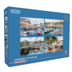 Gibsons 4x500 db-os puzzle - Cornwall by the Sea (G5073)