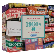 Gibsons 500 db-os Gift puzzle - Sweet Memories of the 1960s (G3441)