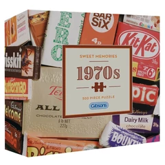 Gibsons 500 db-os Gift puzzle - Sweet Memories of the 1970s (G3442)
