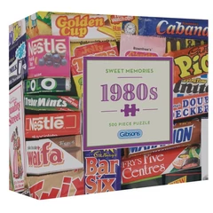 Gibsons 500 db-os Gift puzzle - Sweet Memories of the 1980s (G3443)