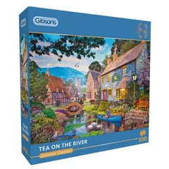 Gibsons 500 db-os puzzle - Tea on the River (G3171)