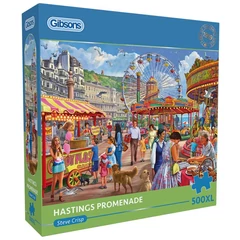 Gibsons 500 db-os XL puzzle - Hastings Promenade (G3566)