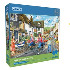 Gibsons 500 db-os XL puzzle - Merry Midwives (G3562)