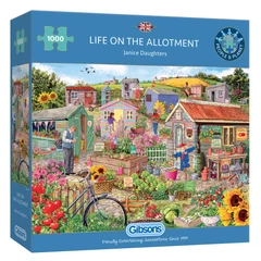 Gibsons 1000 db-os puzzle - Life on the Allotment (G6334)