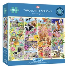 Gibsons 1000 db-os puzzle - Through the Seasons (G6349)