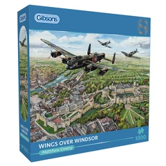 Gibsons 1000 db-os puzzle - Wings Over Windsor (G6356)