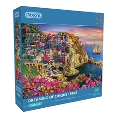 Gibsons 1000 db-os puzzle - Dreaming of Cinque Terre (G6383)