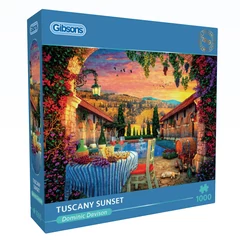 Gibsons 1000 db-os puzzle - Tuscany Sunset (G6386)