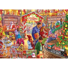 Gibsons 1000 db-os puzzle - Santas Sweetshop (G6416)