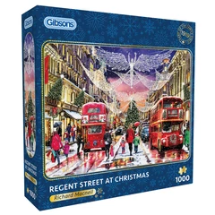Gibsons 1000 db-os puzzle - Regent Street at Christmas (G6418)