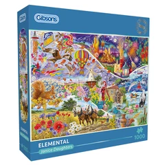Gibsons 1000 db-os puzzle - Elemental (G6436)