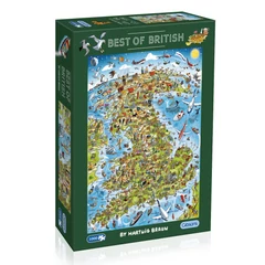Gibsons 1000 db-os puzzle - Best of British (G7096)