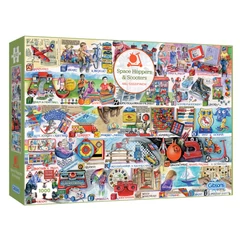 Gibsons 1000 db-os puzzle - Space Hoppers and Scooters (G7111)
