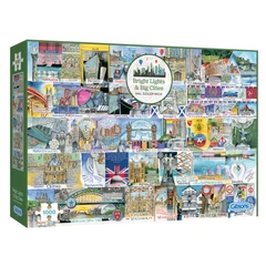 Gibsons 1000 db-os puzzle - Bright Lights and Big Cities (G7128)