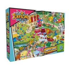 Gibsons 1000 db-os puzzle - Jokesaws - Campsite Capers (G7159)