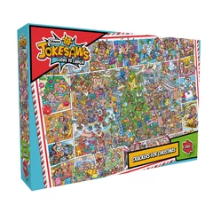 Gibsons 1000 db-os puzzle - Jokesaws - Crackers for Christmas (G7166)