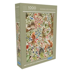 Gibsons 1000 db-os puzzle - The Art File - Woodland Wildlife (G7217)