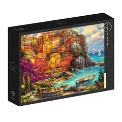 Grafika Art 1000 db-os puzzle - Chuck Pinson - A Beautiful Day at Cinque Terre (33275)