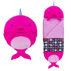Happy Nappers 2 az 1-ben hálózsák - Pink Narvál