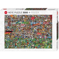 Heye 3000 db-os puzzle - Football History (29205)