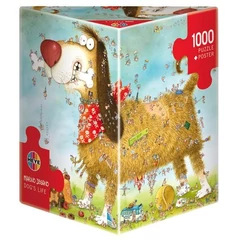 Heye 1000 db-os Triangular puzzle - A kutya élete, Degano (29491)