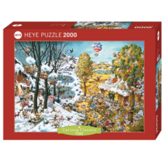 Heye 2000 db-os puzzle - Ryba, Paraiso (29704)