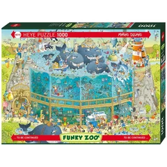 Heye 1000 db-os puzzle - Funky Zoo - Ocean Habitat, Degano (29777)