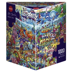 Heye 1000 db-os Triangular puzzle - Magic Sea, Rita Bermans (29839)