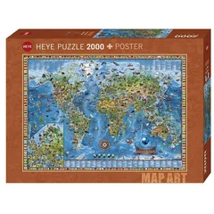Heye 2000 db-os puzzle - Amazing World, Zigic (29846)