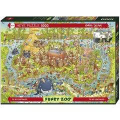 Heye 1000 db-os puzzle - Funky Zoo - Australian Habitat, Degano (29870)