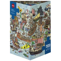 Heye 1500 db-os Triangular puzzle - Regatta, Adolfsson (29891)