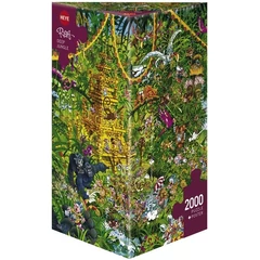 Heye 2000 db-os Triangular puzzle - Deep Jungle, Ryba (29892)