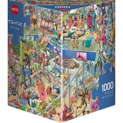 Heye 1000 db-os Triangular puzzle - Pet Gym (30084)