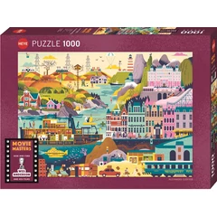 Heye 1000 db-os puzzle - Movie Masters, Wes Andreson films (30020)
