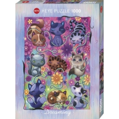 Heye 1000 db-os puzzle - Dreaming - Kitty Cats, Ketner (29955)