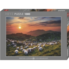 Heye 1000 db-os puzzle - Sheep and Volcanoes (29977)