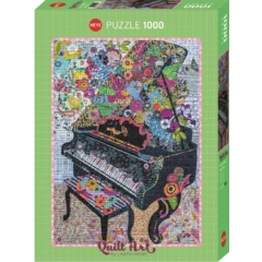 Heye 1000 db-os puzzle - Quilt Art - Sewn Piano (30026)