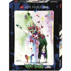 Heye 1000 db-os puzzle - Mini Unicorn, Lora Zombie (29907)
