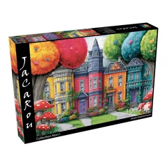 JaCaRou 1000 db-os puzzle - Bright Neighborhood (JP-NEIG1000)