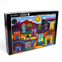 JaCaRou 1000 db-os puzzle - Houses in the Valley (JP-MAIS1000)