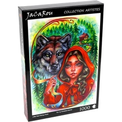 JaCaRou 1000 db-os puzzle - Little Red Riding Hood (JPA-LRRH1000)