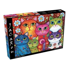 JaCaRou 1000 db-os puzzle - Patterned Purr Group (JP-PATT1000)