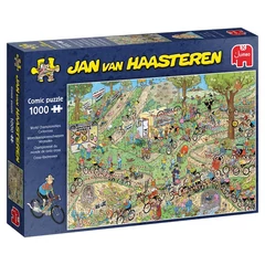 Jumbo 1000 db-os puzzle - Jan Van Haasteren - Kerékpáros verseny (JUM19174)