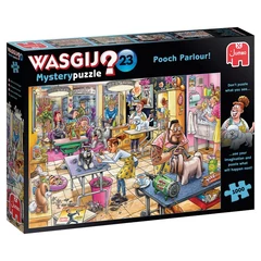 Jumbo 1000 db-os puzzle - Wasgij Mystery - Kutyaszalon (25018)