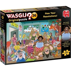 Jumbo 1000 db-os puzzle - Wasgij Original - Újévi fogadalmak (25000)